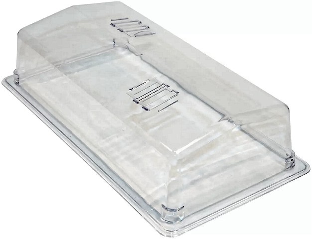 Hard Vented Dome 11" x 22" x 5" high - Click Image to Close